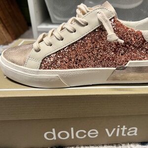 Dolce Vita Zina Rose Gold Glitter